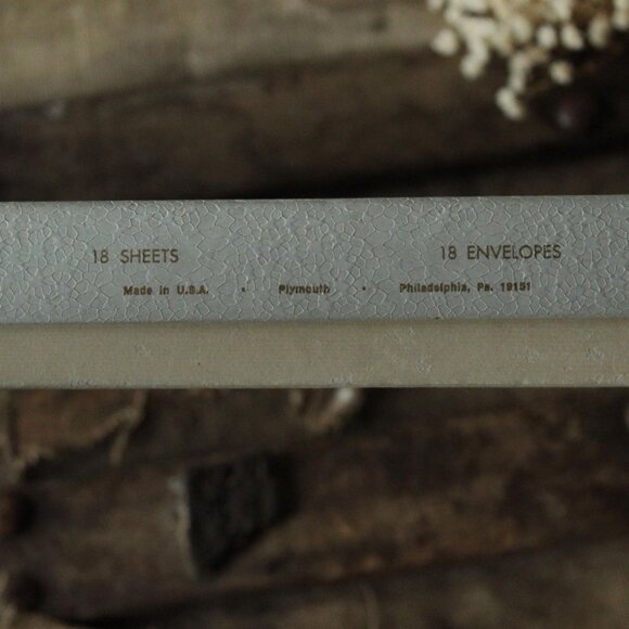 Vintage 1960s Stationary Box, Lady Diane Cards and Envelope Container, Pink This - Picture 4 of 10